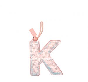 Bag Tag Smiggle - Reversey Sequin Letter K