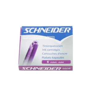 Hộp 6 ống mực tím Schneider