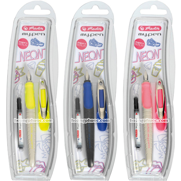 Hộp bút mực My.pen Neon ngòi M 0.7 mm