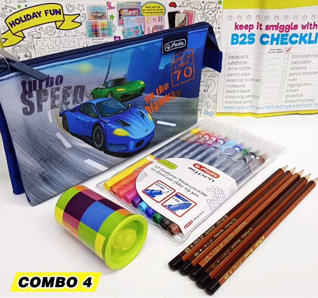 Combo 4 - Set đồ dùng học tập Speed