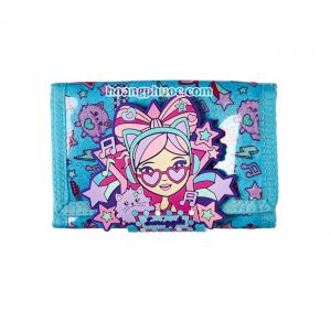 Wallet Smiggle - Squad Character Blue