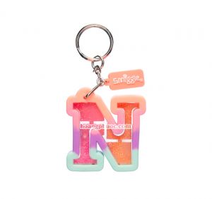 Keyring Smiggle - Glitter Shake Letter N